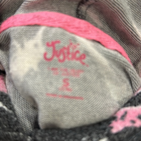 JUSTICE SOFT HOODIE JOGGER SET KIDS 7/8 - Picture 11 of 12